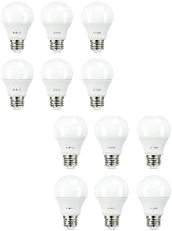 LinkInd A19 LED lâmpadas diminuídas, 60w equivalente e 100w Bulbos equivalentes, 2700k Soft White,