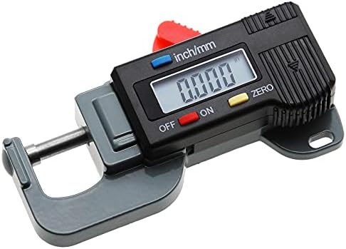 AMTAST espessura do medidor portátil Medidor de espessura digital Ferramenta de medição de pinça vernier vernier