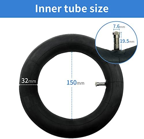Soviny 8,5 polegadas Pneus e tubos internos compatíveis para Xiaomi M365/Pro/Gotrax Scooter elétrico pneus de vibração