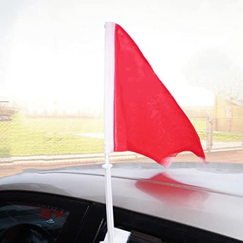 HANABASS Car Holder Car Holder Car Holder 2pcs Car Window Flagpoles: Car Window Flagpoles Mount Window Flag