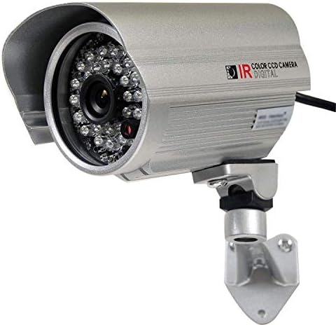 VideoSecu 700TVL Câmera de segurança de bala embutida 1/3 Effio CCD DIA DA TEMPO PROFUNDA NOITE DE 3,6MM LENS