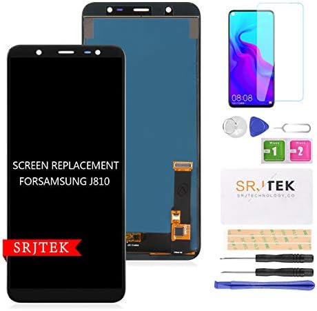 Substituição de tela para Samsung Galaxy J810 J8 2018 J810M J810F J810G J810Y J810GF TFT LCD Digitalizador