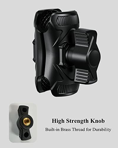 BRCOVAN 2 pacote, braço de soquete duplo composto de alta resistência compatível com braço curto com montagens