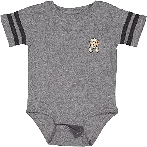 Bodysuit de bebê do Pocket Goldendoodle - Kiniart
