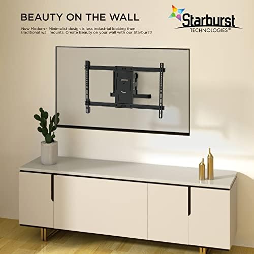 Starburst Technologies Ultra Slim Full Motion TV Mount para TVs de painel plano de 37 a 70 .