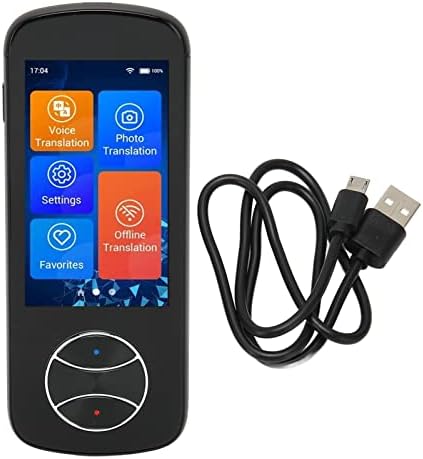 Dispositivo de tradutor de idiomas, portátil 127 Idiomas 1500mAh 3.0in HD Touch Screen Instant Instant Smart Translator,