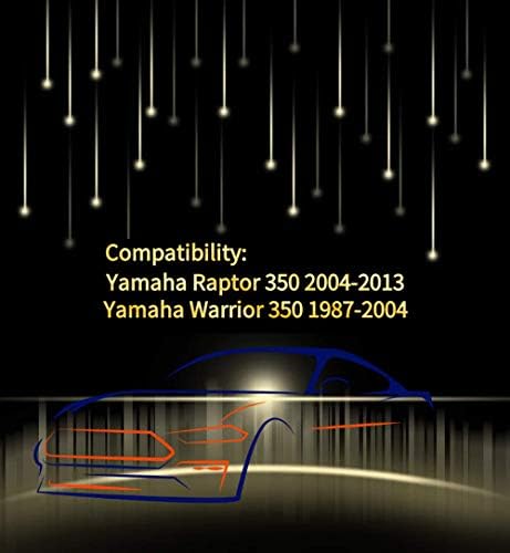 Juntas de motor completa Conjunto de kit de baixo para Yamaha Raptor 350 2004-2013 Warrior 350 1987-2004
