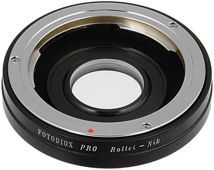 Adaptador de montagem da lente Fotodiox Pro, para lente rollei de 35 mm para câmeras DSLR de Nikon