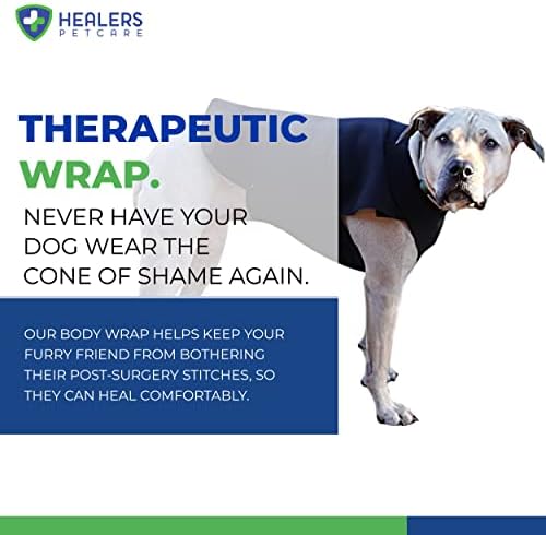 Os curandeiros -pet -terapêuticos e a ansiedade - Multi Use Wrap para animais de estimação - reduz