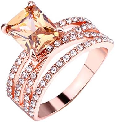 Anéis de flores de resina para mulheres simples anel de temperamento de rosa anéis de jóias geométricas