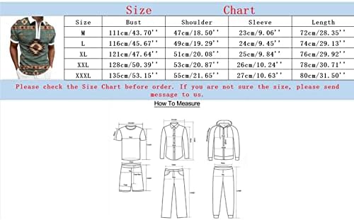 Camisas de trabalho de verão para homens homens 3D Impressão digital Zipper de lapid de manga curta Moda casual