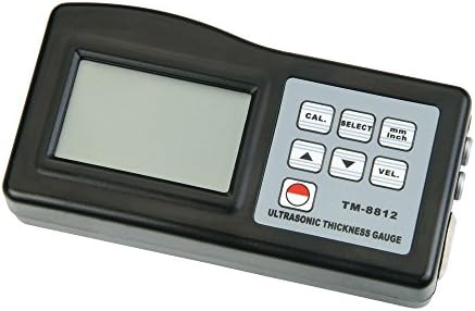 Landtek TM8812 Medidor de espessura ultrassônica digital do medidor metálico não metálico 1 ~ 200mm