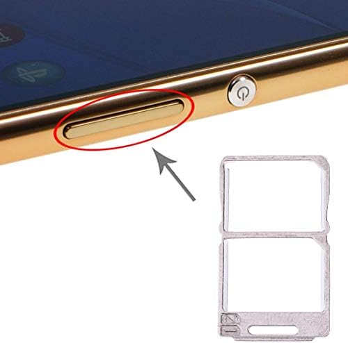 Haijun celular Peças de substituição de cartão SIM Bandeja + bandeja de cartão SIM para Sony Xperia