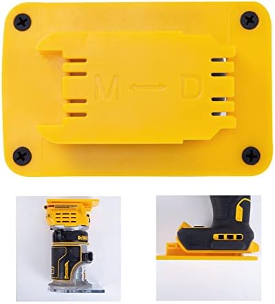 Ferramentas de broca de serra de roteador Dewalt Repolador/cabide de montagem/parede Substituição de caixa do roteador