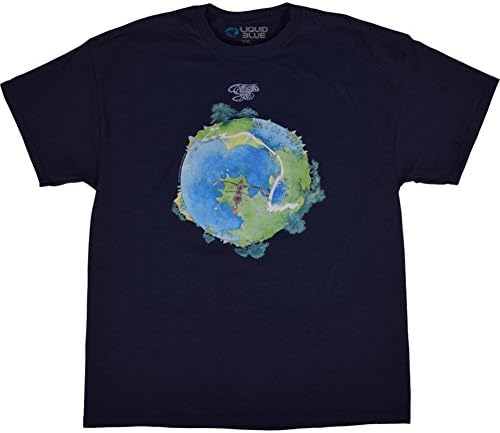 Camiseta líquida de hendrix-groove masculino azul-azul