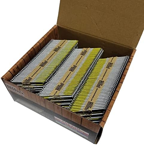2-3/8 x .113 unhas de enquadramento de haste lisa, tira de papel coletada, galvanizada a quente - caixa