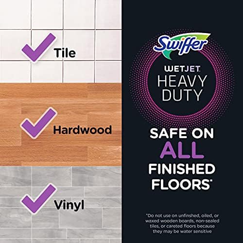 Swiffer WetJet Multi-Purpose Floor Solution Reabilitar, vinil, ladrilho e limpeza de piso laminado, 1,25 litro