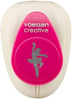 Vaessen Creative 21435-010 Funcionador de motivos de papel de punção artesanal, multicolorido, médio