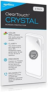 Protetor de tela de ondas de caixa compatível com Dell 27 Monitor - ClearTouch Crystal, HD Film Skin - Shields