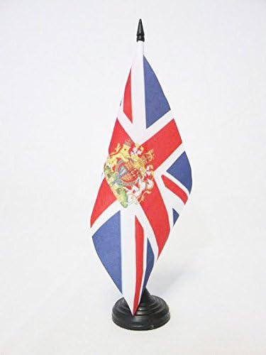 Az Flag United Kingdon Batre de mesa de braços 5 '' x 8 '' - Reino Unido - British - Inglaterra