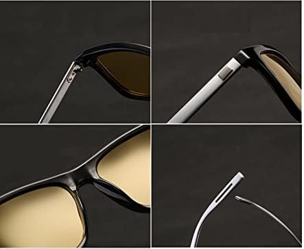 McOlics Night Vision Drivante óculos anti-Glare para homens Mulheres chuvosas copos polarizados seguros