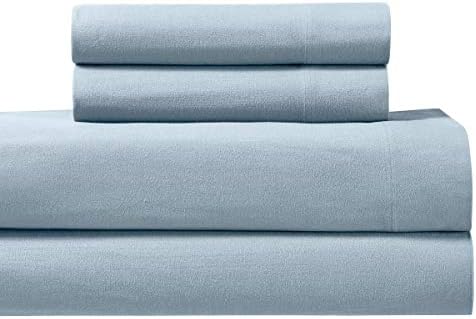Flanela dos pesos pesados ​​da tradição real, 100 % de algodão Split King 5pc Folhas definidas para camas