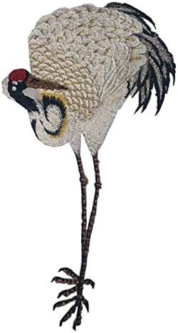 Amigoyo mbroidery Ferro de pássaro grande em remendos legendas de ferro na jaqueta, roupas, decoração