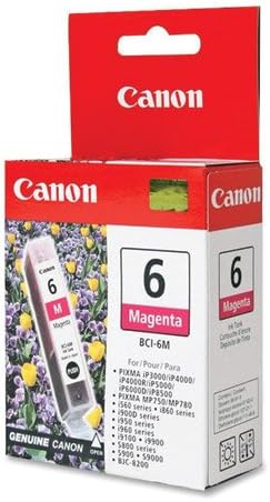 Canon BCI-6 Magenta Ink Tank Compatible to iP8500, iP6000D, iP5000, iP4000R, iP4000, iP3000, i9900, i9100,