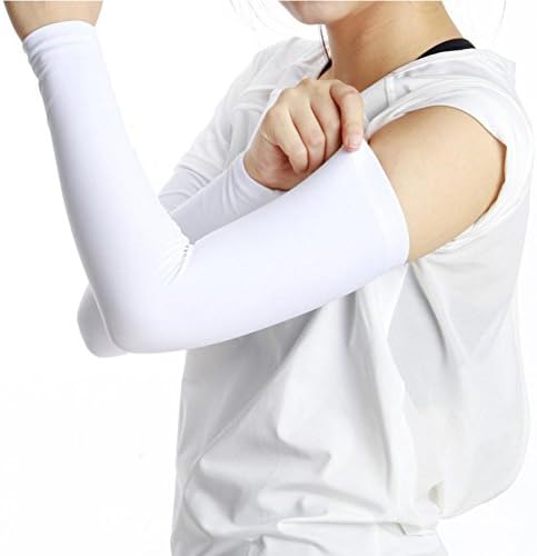 Finrray Protection UV Mangas de braço de resfriamento Sun Suns Sleeves Arm Cover para mulheres e meninas e adultos