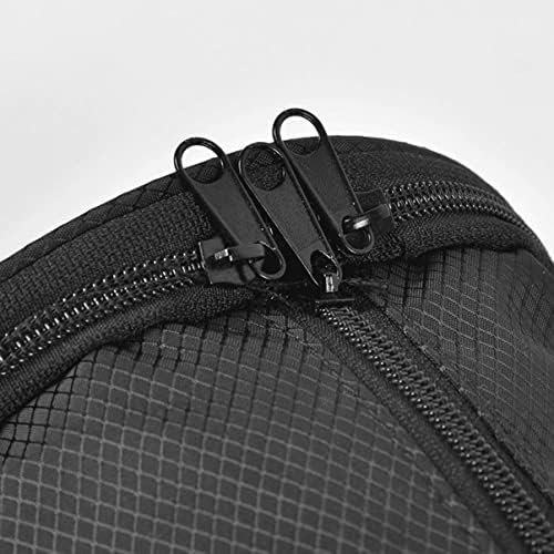 Acessórios pretos de bolsa clipedo para com uma bolsa de ombro de ombro de ombro único ginástica viagens de