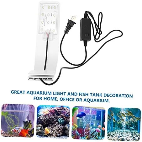 Lâmpada de peixe aquática aquática da Levemolo, mantendo a luz em plantas de clipe de água doce