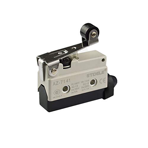 5pcs/lote mini micro limite switch roller alavanca braço momentâneo interruptor de corrida 10a az-7141