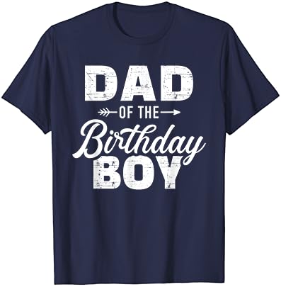 Pai do aniversariante T-shirt de festa de família que combina