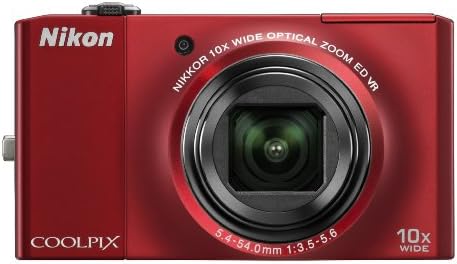 Nikon Coolpix S8000 14,2 MP Câmera digital com 10x de redução de vibração óptica Zoom e LCD de 3,0 polegadas
