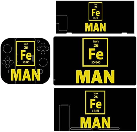 Iron Man Fe Periódico elementos de tabela adesivo de jogo para adesivo de jogo lindamente padronizado