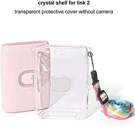 Caixa de câmera instantânea, tampa protetora transparente anti -scratch clara para o outono pc