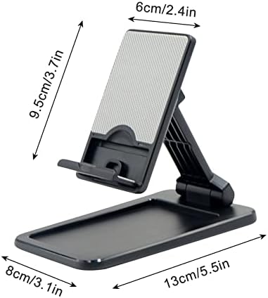 Xunion Teller de telefone celular Base retrátil Tablet dobrável suporte celular Montante para mesa compatível