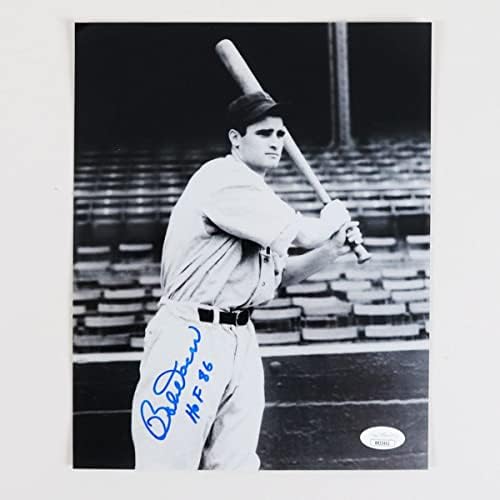 Bobby Doerr assinou foto 8 × 10 Red Sox - CoA JSA - Fotos autografadas da MLB