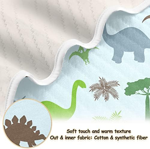 Dinosaurs de Mchiver Cobertores de bebê para meninas meninos recebendo cobertores menina cobertor cobertor