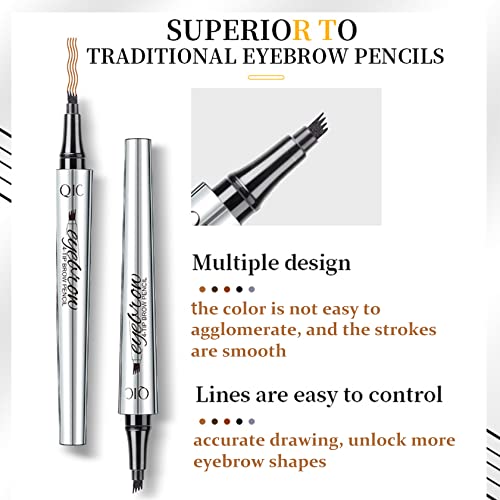 Evera a lápis Microblading Lápis de sobrancelha de caneta de caneta com duradouro High Pigmented Micro