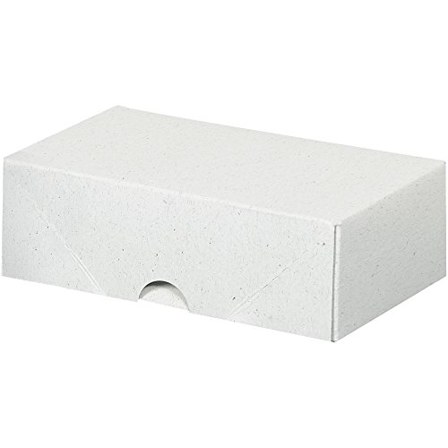 Caixas rápidas bfbcf25 papelary dobring caixas, 6 x 3 1/2 x 2 , branco
