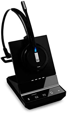 Sennheiser SDW 5016 fone de ouvido Dect sem fio de um lado para o softphone/PC e conexão de telefone