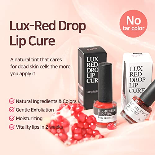 Shine Natural Lux Reddrop Lip Cure Gell Vênus duradouro | Brilho de manteiga | Tratamento do esfoliante durante