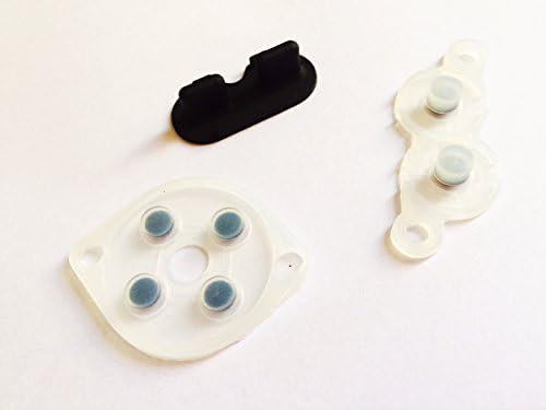Botões de borracha condutores de silicone para nintendo nes console botões de reparo de substituição