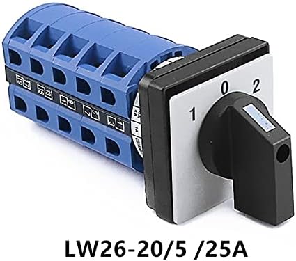 VEVEL LW26-20 Switch 1/2/3/4/5 interruptor de reversão de junta 20A interruptor versátil de