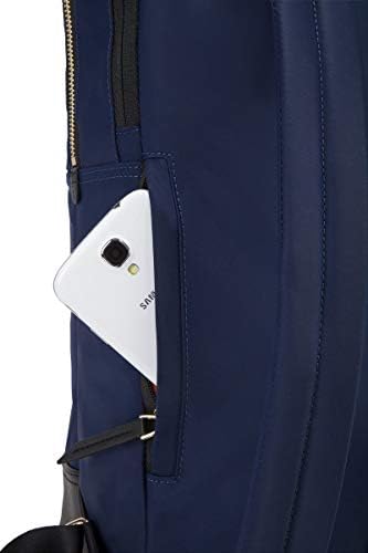 Targus Newport Travel and Comuter Trendy e Modern Design Fit Fit Backpack de 15 polegadas, Marinha