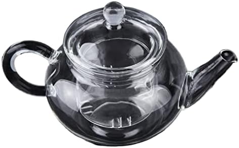 Tule de vidro resistente ao calor transparente com bule de chá com infusser chinês 250ml Vitória de frasco de chão