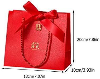 Bolsas de embrulho de embrulho de presente de cabilock 5pcs sacos de presente de estilo chinês bolsa de armazenamento