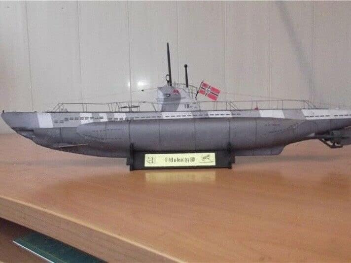 Alemanha U-141 U-boot tipo IID Diy Handcraft Paper Model Kit Toy Kids Gifts