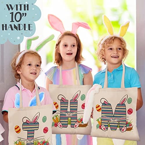 Presentes personalizados exclusivos Bunny Bunny Bag Gift para meninos meninos - ovos coloridos personalizados